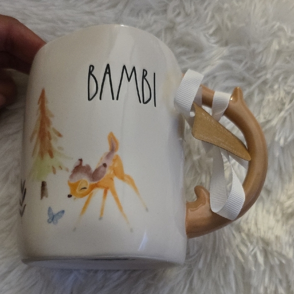 Rae Dunn Other - NWT Rae Dunn Bambi Mug with Deer and Butterfly Design